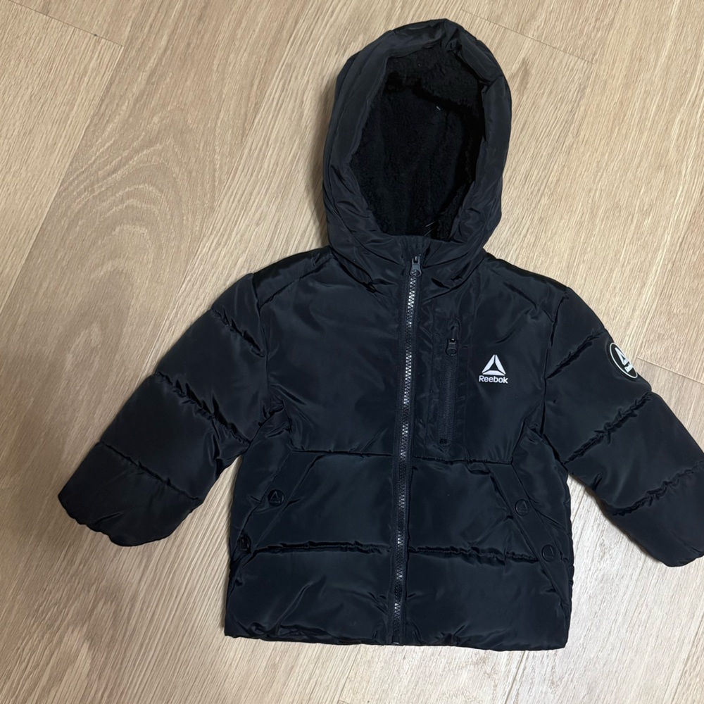 Reebok Black Puffer Jacket